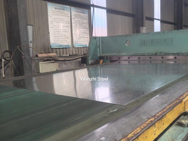 Galvanized Steel Sheet Production - Wanzhi Steel Factory