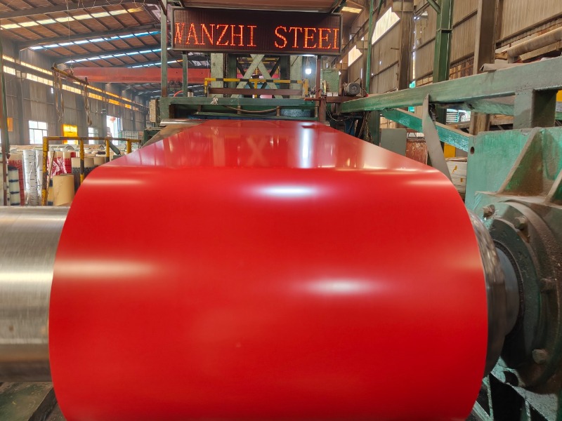 RAL 3003 PPGI Coil in Wanzhi Steel Factory