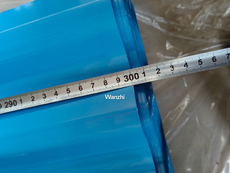 PPGI Corrugated Sheet Inspection