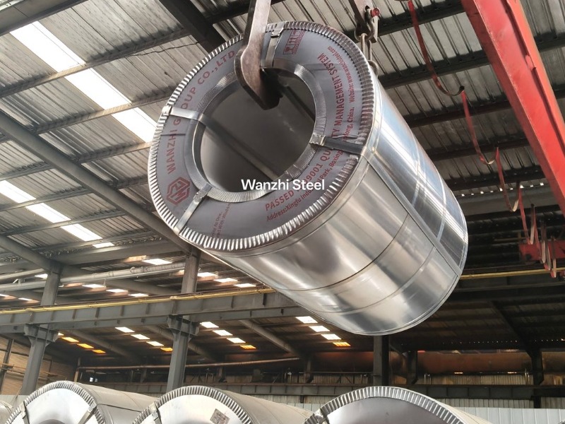 Prepainted Galvalume Steel PPGL Coils Transportation - Wanzhi Group