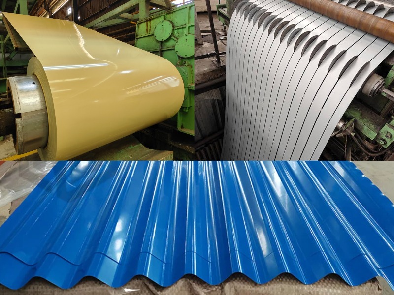 Prepainted Steel Coils, Corrugated Sheets, and Slitting Strips - Wanzhi Group