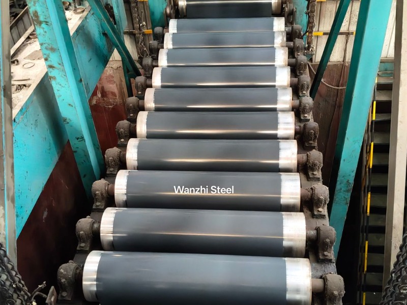 RAL 7024 PPGL Coils Production in Wanzhi Group Factory