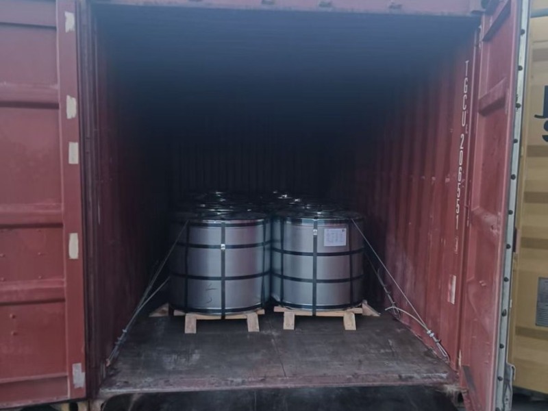 160 Tons of Pre-painted Galvanized PPGI Coils Shipped to Brazil - Wanzhi Group
