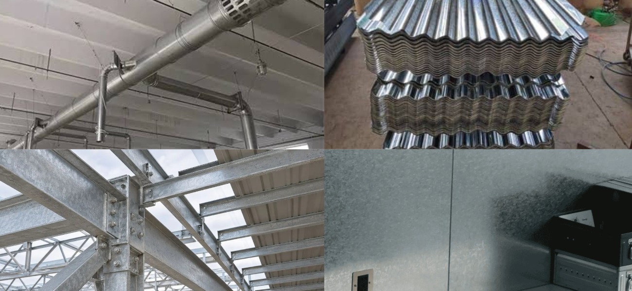 S250GD Z275 Galvanized Steel Applications