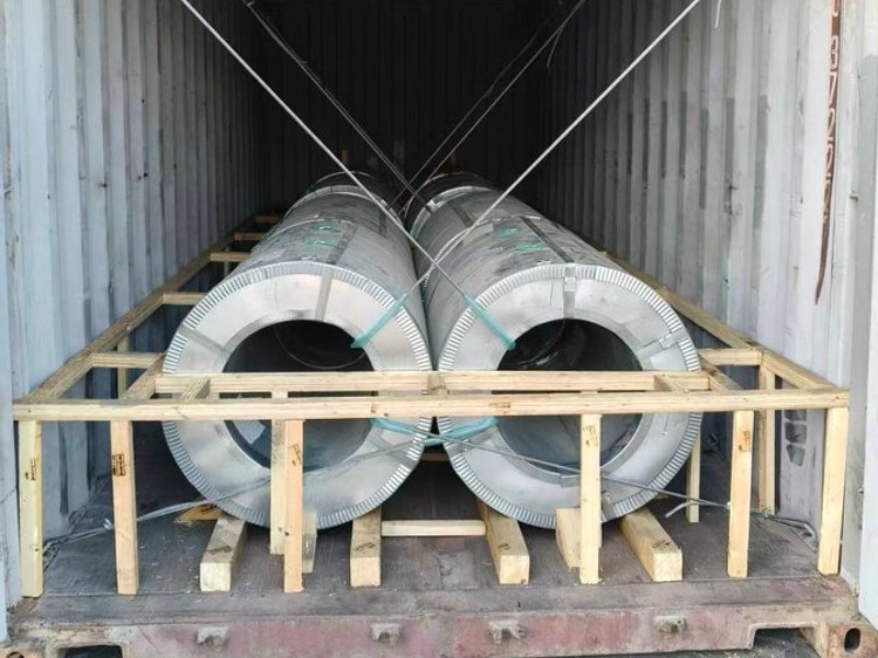 120 Tons of DX51D Z275 Galvanized Steel Strips Shipped to Nepal