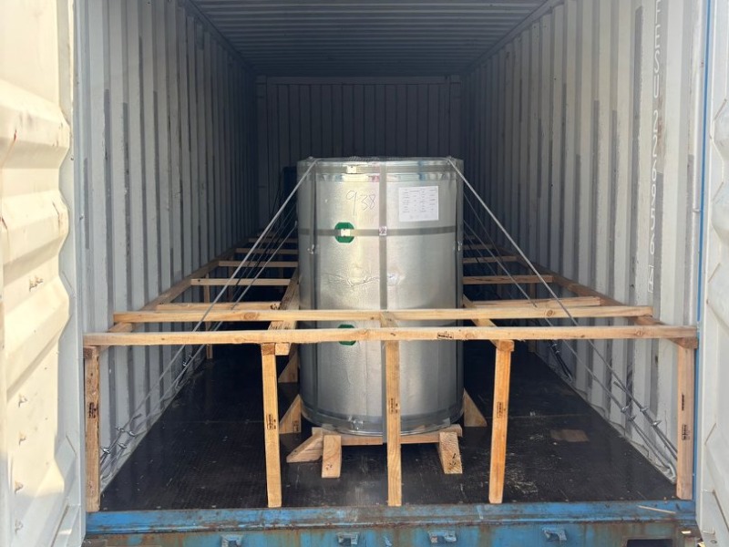 192 Tons of Z100 GI Coils and Strips Shipped to Zimbabwe