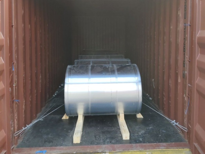230 Tons of AZ30 Aluzinc Coils Shipped to Côte d'Ivoire - Wanzhi Group
